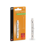 Xtricity 1-62037 Halogen Bulb, 250 W, RSC Double Contact Lamp Base, T3 Lamp, Soft White Light, 3000 Lumens